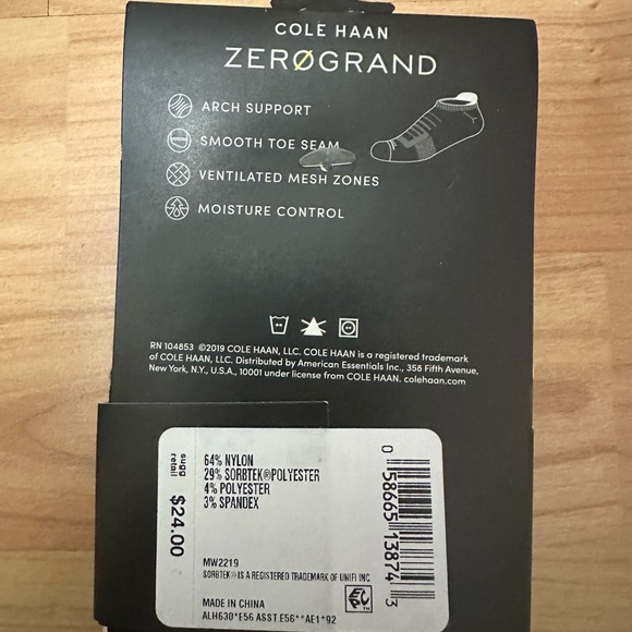 Coke Haan Zero Grand Ankle Socks - Picture 3 of 5
